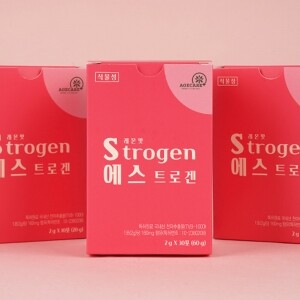 에이지케어 전용몰,갱년기 여성 호르몬 영양제 에스트로겐 식물성 Strogen 2개월